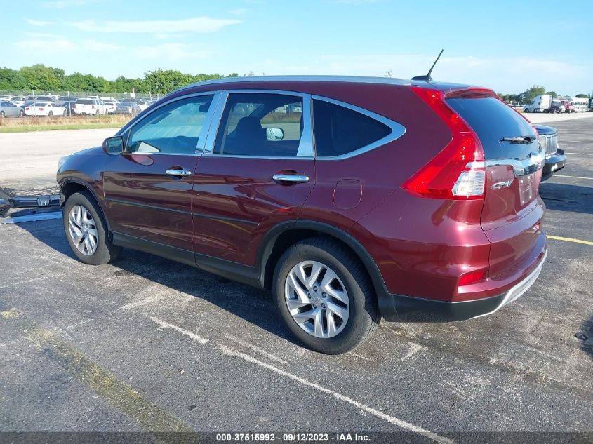 2016 Honda Cr-V Ex-L VIN: 2HKRM3H72GH531020 Lot: 37515992