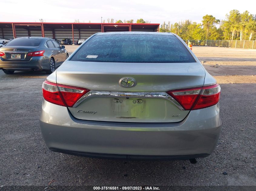 2015 Toyota Camry Le VIN: 4T1BF1FK2FU478942 Lot: 37516581