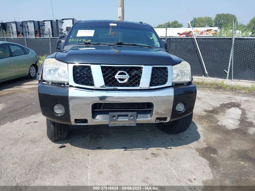 2010 Nissan Titan Se VIN: 1N6BA0EC7AN303965 Lot: 37516928