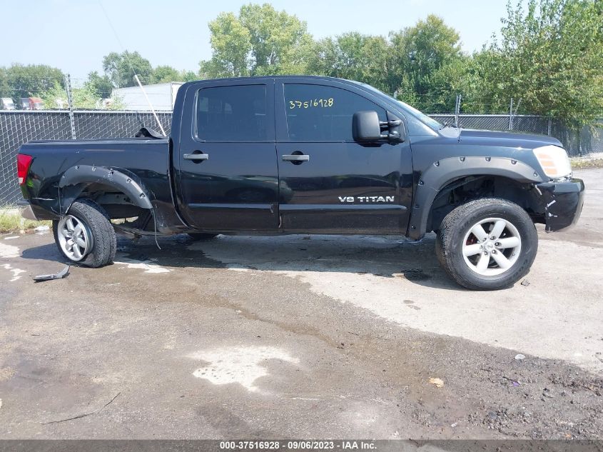 2010 Nissan Titan Se VIN: 1N6BA0EC7AN303965 Lot: 37516928