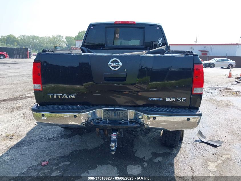 2010 Nissan Titan Se VIN: 1N6BA0EC7AN303965 Lot: 37516928