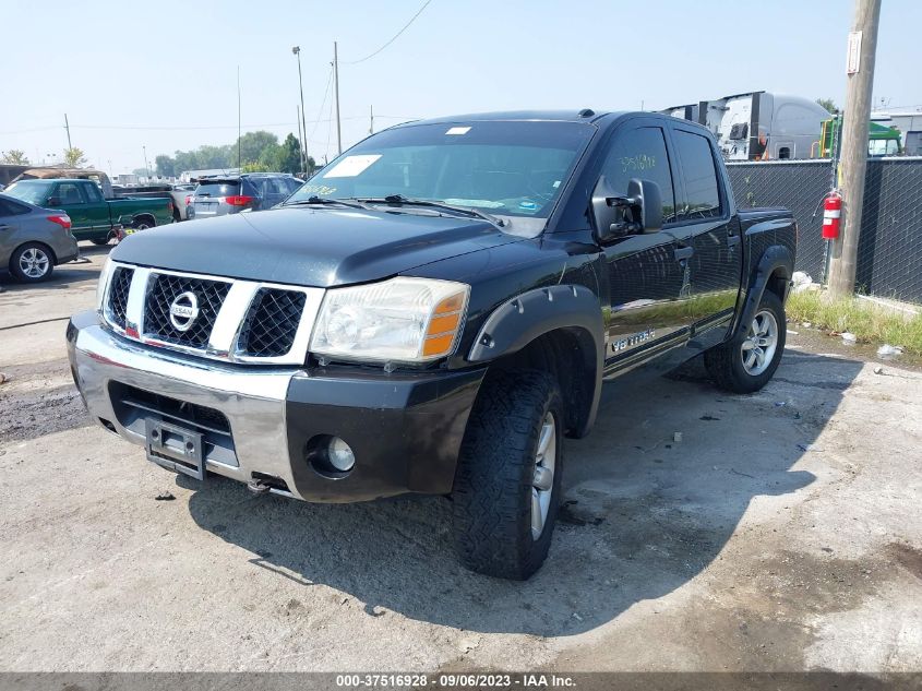 2010 Nissan Titan Se VIN: 1N6BA0EC7AN303965 Lot: 37516928