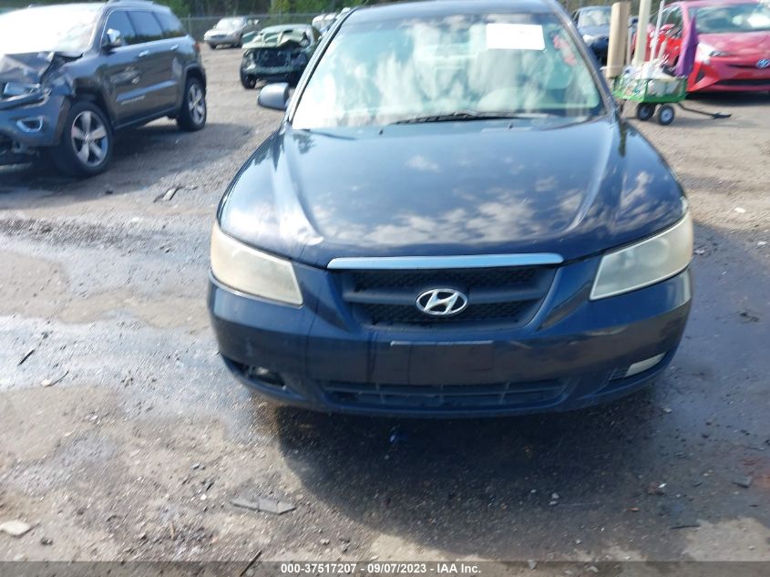 2006 Hyundai Sonata Lx V6/Gls V6 VIN: 5NPEU46F46G035021 Lot: 37517207