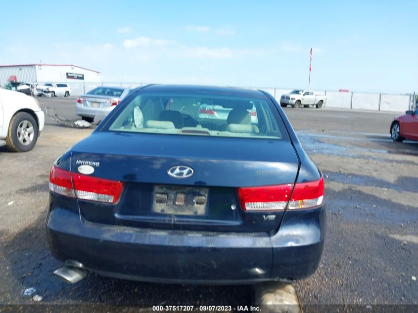 2006 Hyundai Sonata Lx V6/Gls V6 VIN: 5NPEU46F46G035021 Lot: 37517207