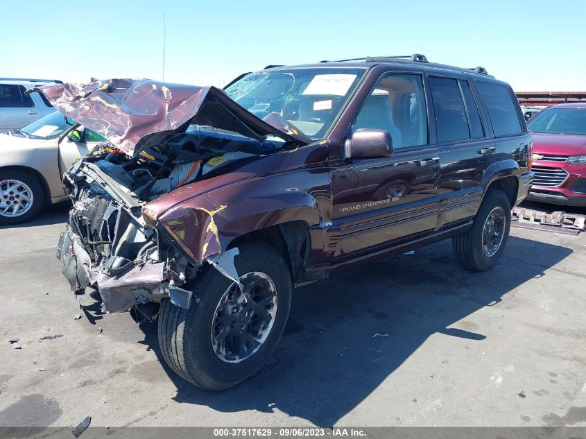 1996 Jeep Grand Cherokee Limited VIN: 1J4FX78S0TC154970 Lot: 37517629