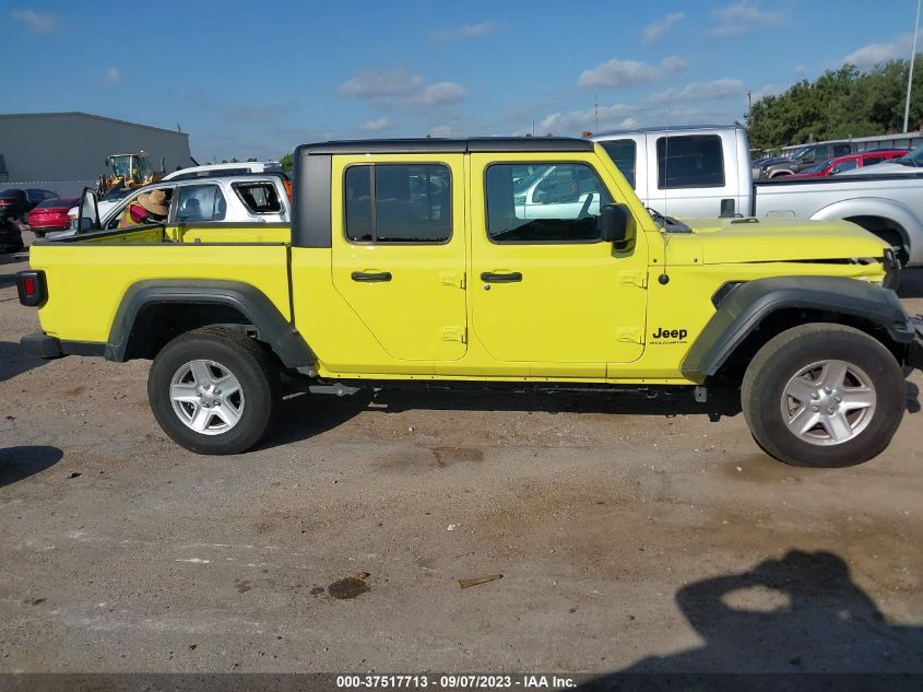 2023 Jeep Gladiator Sport S VIN: 1C6HJTAG7PL524114 Lot: 37517713