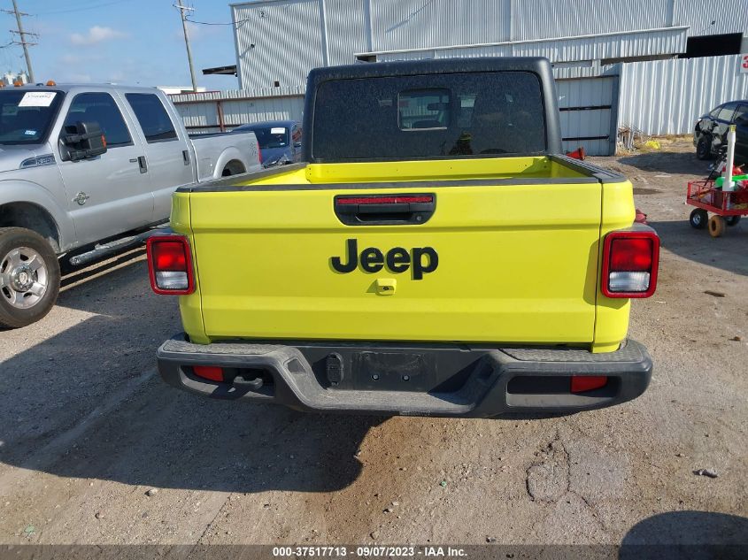 2023 Jeep Gladiator Sport S VIN: 1C6HJTAG7PL524114 Lot: 37517713