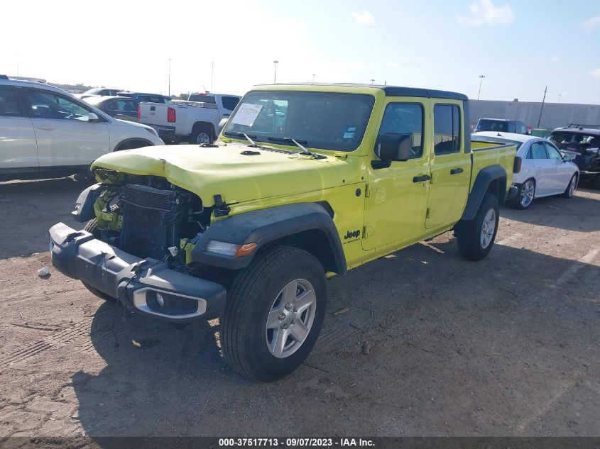 2023 Jeep Gladiator Sport S VIN: 1C6HJTAG7PL524114 Lot: 37517713