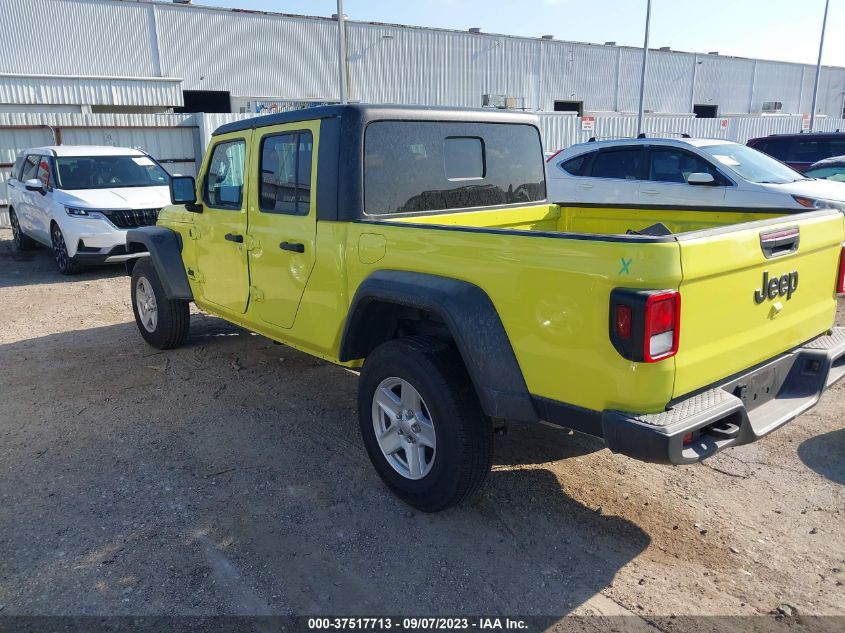 2023 Jeep Gladiator Sport S VIN: 1C6HJTAG7PL524114 Lot: 37517713