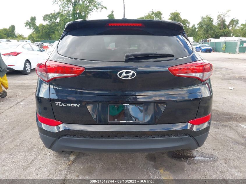 2016 Hyundai Tucson Se VIN: KM8J33A48GU165310 Lot: 37994604