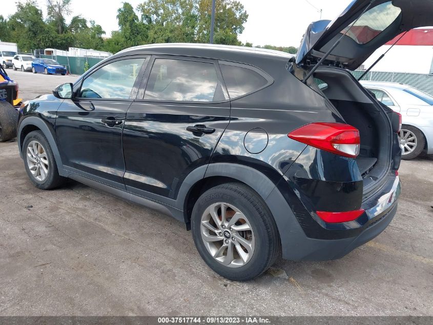 2016 Hyundai Tucson Se VIN: KM8J33A48GU165310 Lot: 37994604