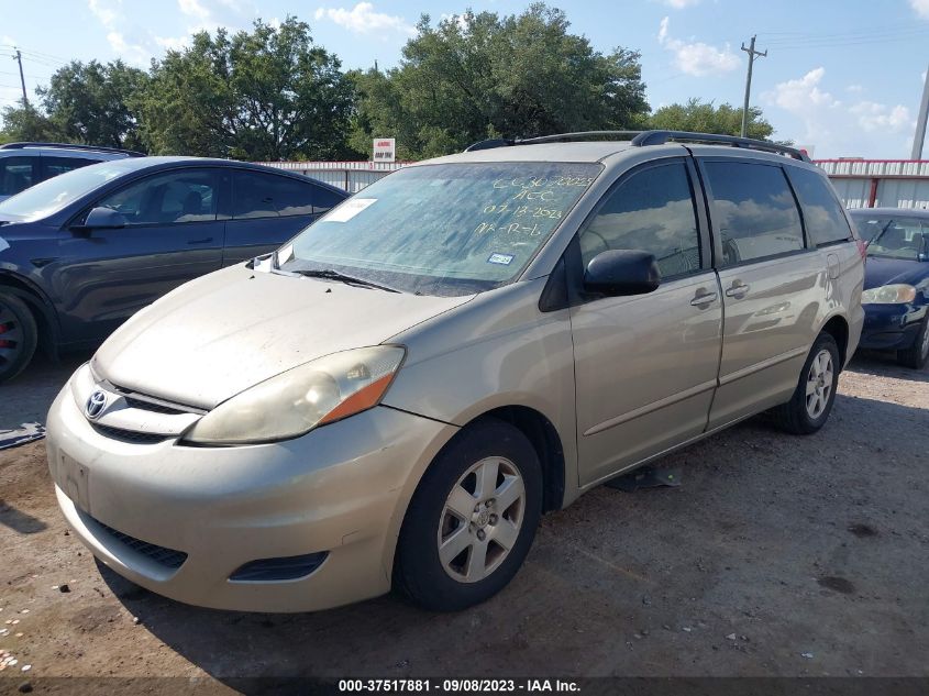Vin: 5tdkk4cc7as299534, lot: 37996296, toyota sienna le 20102