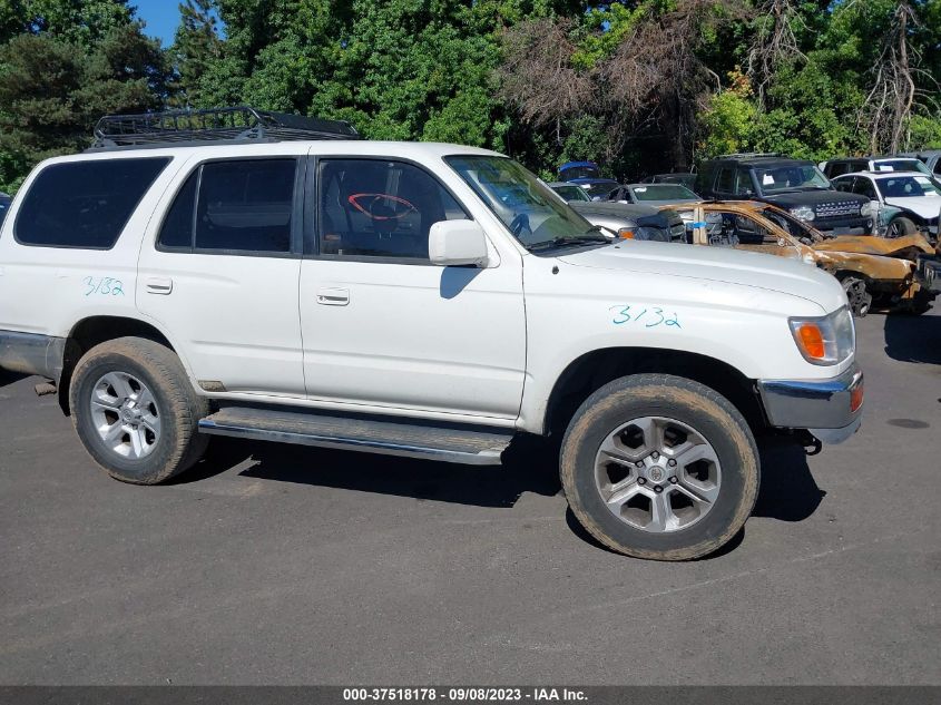 1996 Toyota 4Runner Sr5 VIN: JT3GN86RXT0002173 Lot: 40366883