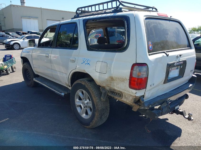 1996 Toyota 4Runner Sr5 VIN: JT3GN86RXT0002173 Lot: 40366883