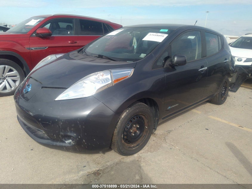 2013 Nissan Leaf S VIN: 1N4AZ0CP6DC402876 Lot: 37518899