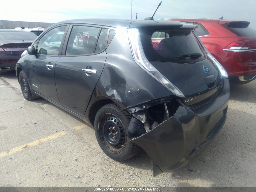 2013 Nissan Leaf S VIN: 1N4AZ0CP6DC402876 Lot: 37518899