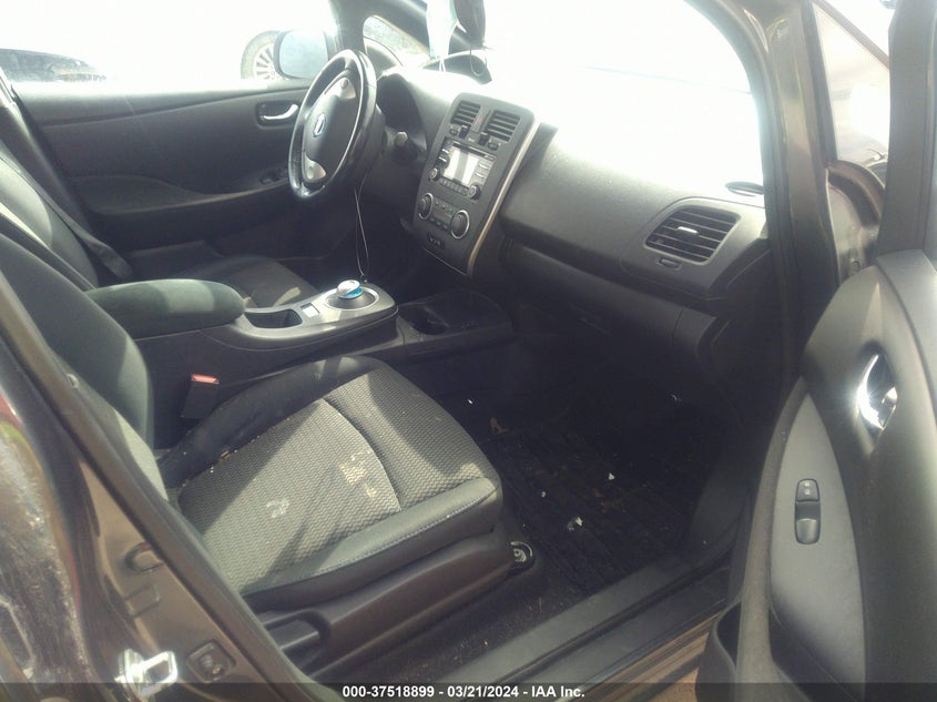 2013 Nissan Leaf S VIN: 1N4AZ0CP6DC402876 Lot: 37518899