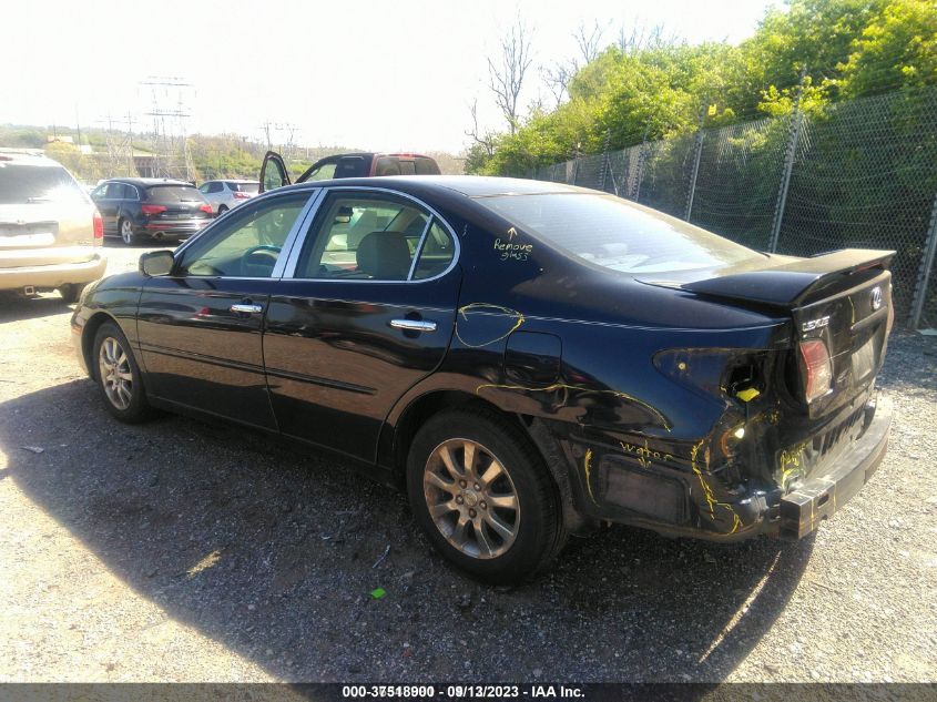 2004 Lexus Es 330 VIN: JTHBA30G545025892 Lot: 37518900