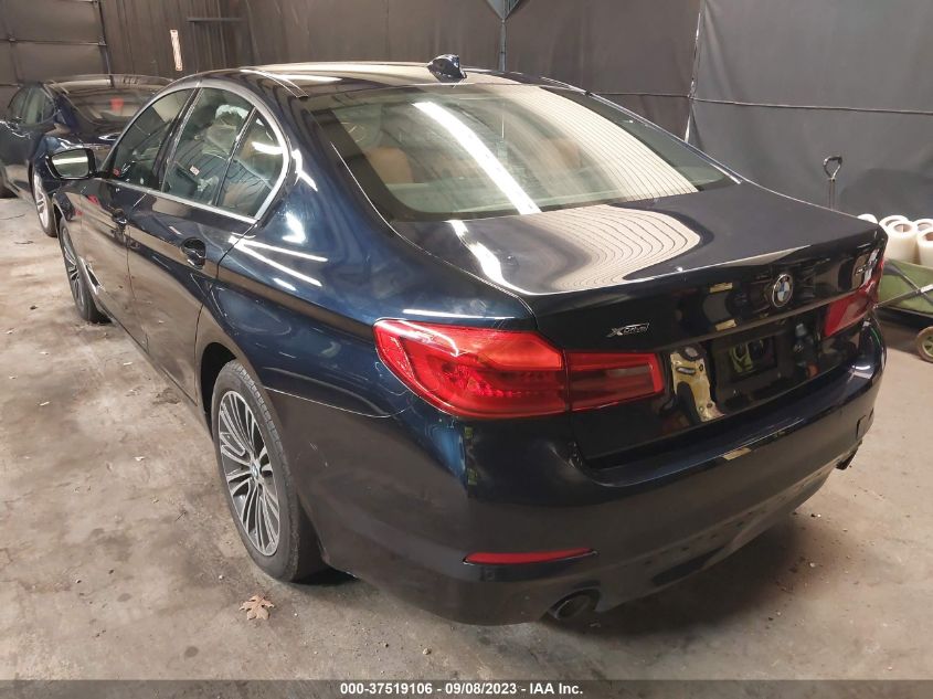 2019 BMW 530I xDrive VIN: WBAJA7C55KG910199 Lot: 37519106