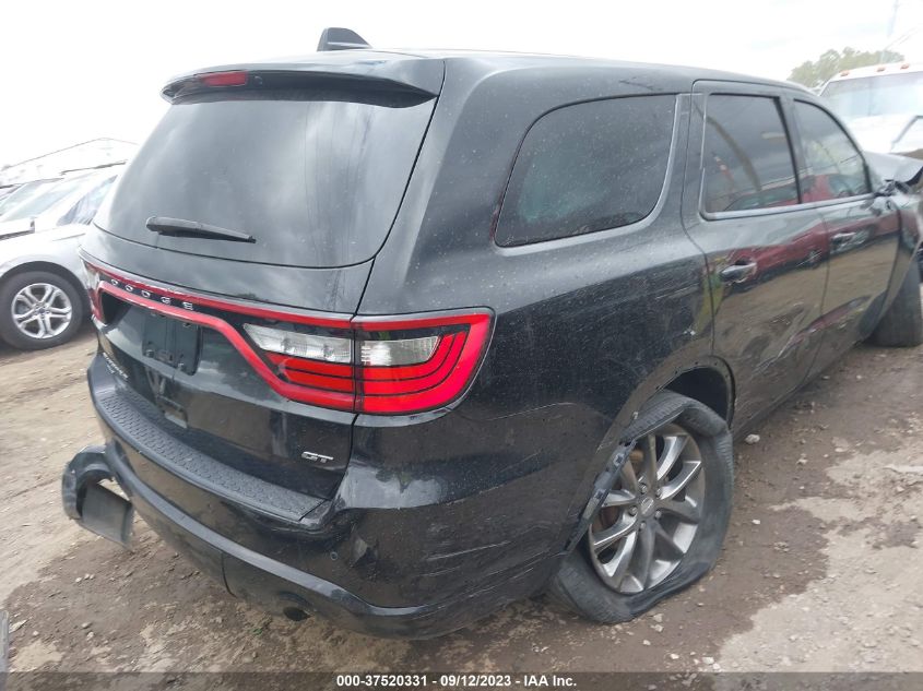 2017 Dodge Durango Gt VIN: 1C4RDJDG4HC642207 Lot: 37520331