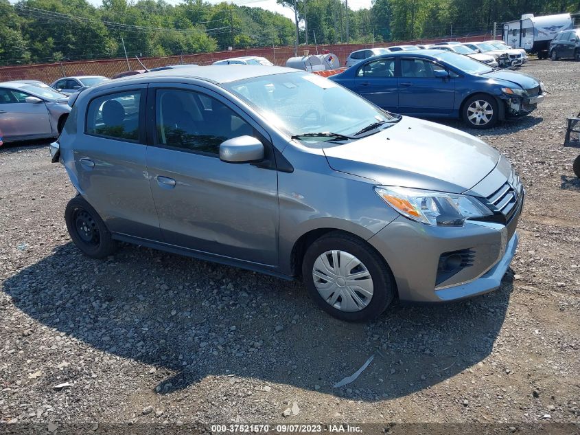 2021 Mitsubishi Mirage Le/Es/Carbonite Edition VIN: ML32AUHJXMH003668 Lot: 37521570