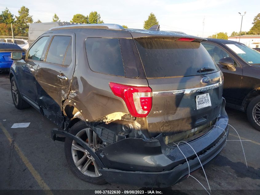 2017 Ford Explorer Limited VIN: 1FM5K7FH5HGD79016 Lot: 37522630