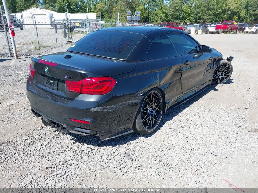 2019 BMW M4 VIN: WBS4Z9C59KEJ63750 Lot: 37522676