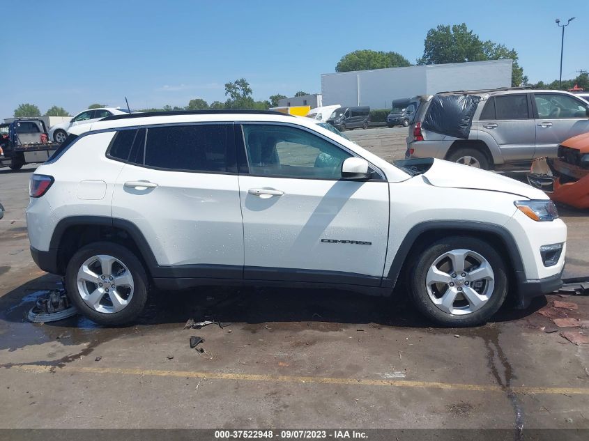 2020 Jeep Compass Latitude Fwd VIN: 3C4NJCBB5LT141351 Lot: 37522948