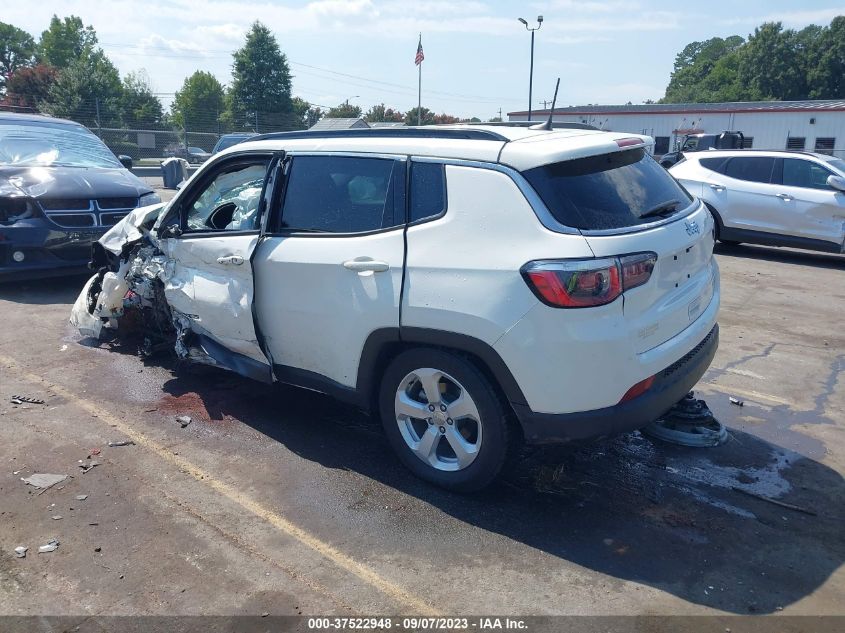 2020 Jeep Compass Latitude Fwd VIN: 3C4NJCBB5LT141351 Lot: 37522948