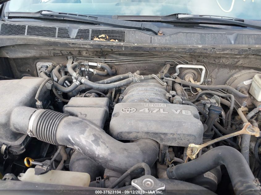 5TDZT64A69S000793 2009 Toyota Sequoia Sr5 4.7L V8