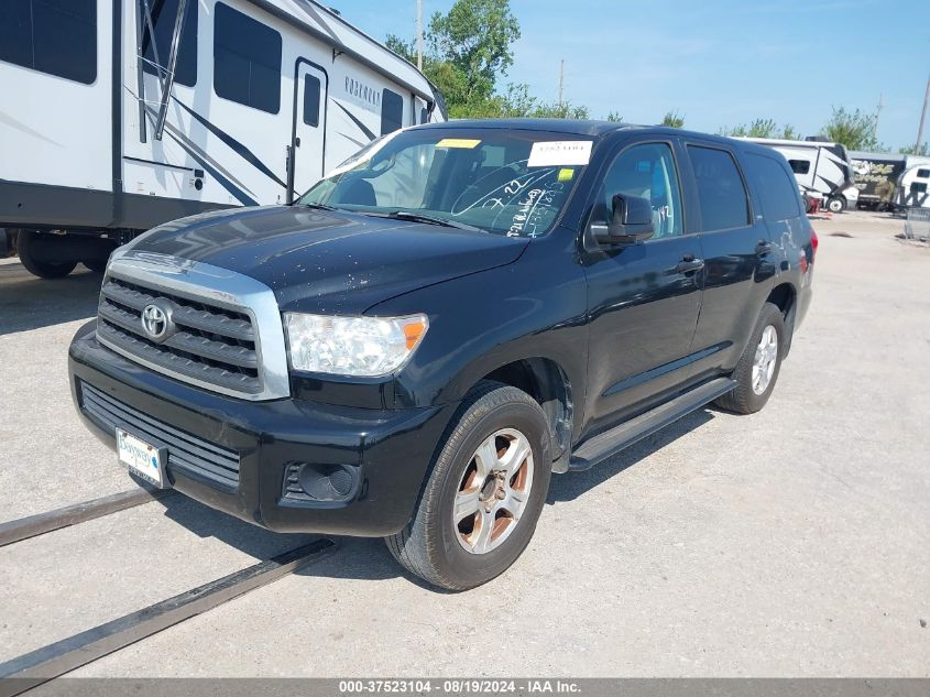 5TDZT64A69S000793 2009 Toyota Sequoia Sr5 4.7L V8