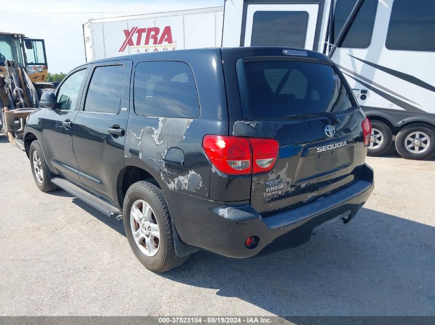 2009 Toyota Sequoia Sr5 4.7L V8 VIN: 5TDZT64A69S000793 Lot: 40532547