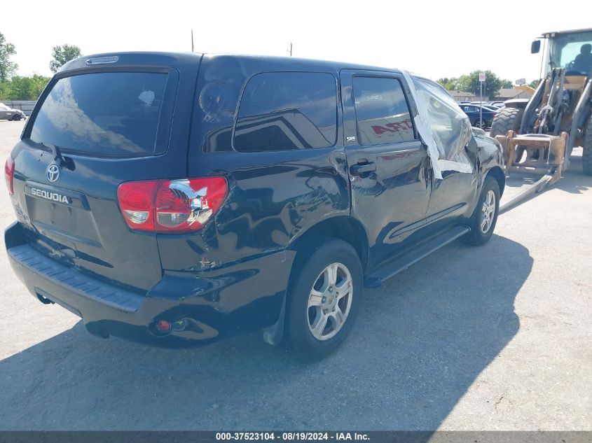 2009 Toyota Sequoia Sr5 4.7L V8 VIN: 5TDZT64A69S000793 Lot: 40532547