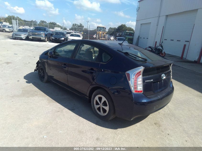 JTDKN3DU2F0464649 2015 Toyota Prius Three