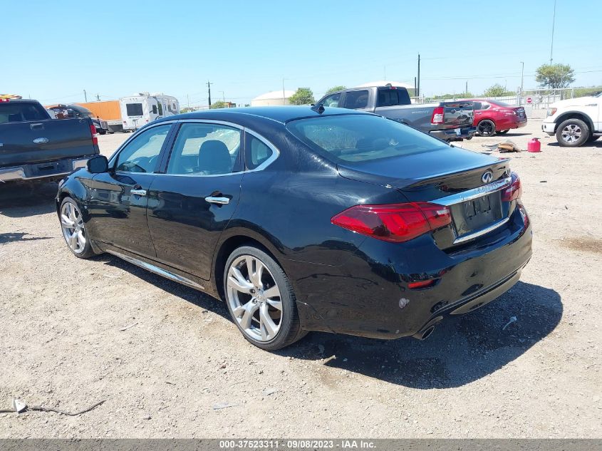 2019 Infiniti Q70L 3.7 Luxe VIN: JN1BY1PP4KM685483 Lot: 37523311