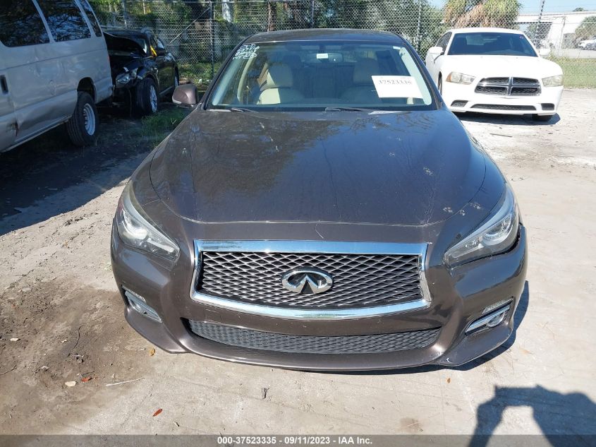 2015 Infiniti Q50 Premium VIN: JN1BV7AR3FM396882 Lot: 37523335