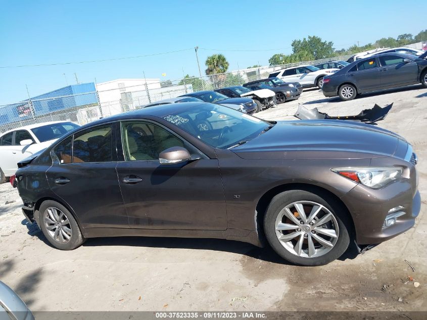 2015 Infiniti Q50 Premium VIN: JN1BV7AR3FM396882 Lot: 37523335