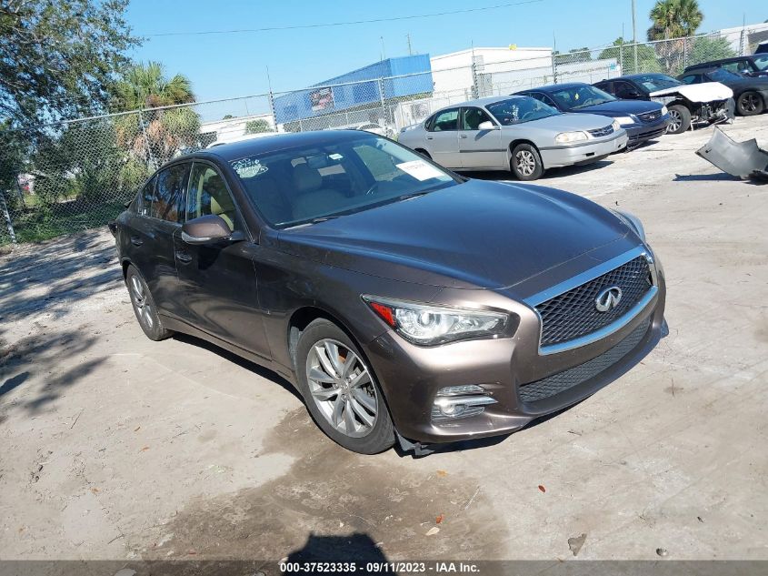 2015 Infiniti Q50 Premium VIN: JN1BV7AR3FM396882 Lot: 37523335