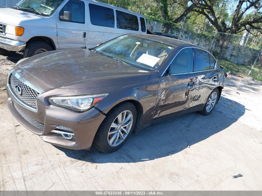 2015 Infiniti Q50 Premium VIN: JN1BV7AR3FM396882 Lot: 37523335