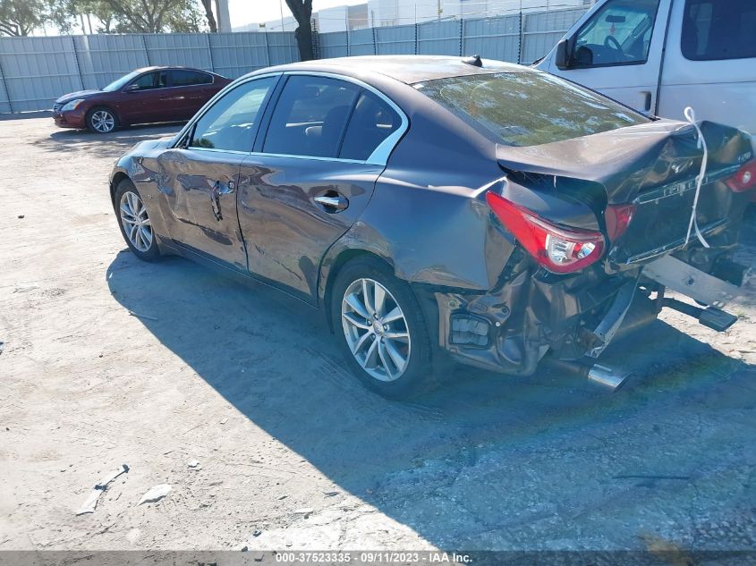 2015 Infiniti Q50 Premium VIN: JN1BV7AR3FM396882 Lot: 37523335