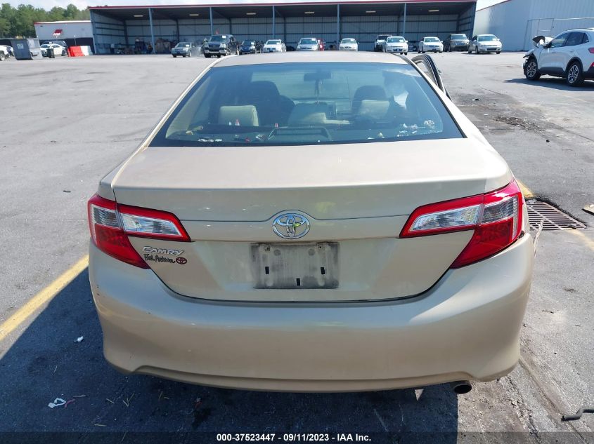 2012 Toyota Camry L/Le/Se/Xle VIN: 4T1BF1FK3CU504539 Lot: 37523447