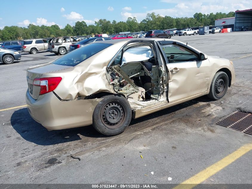 2012 Toyota Camry L/Le/Se/Xle VIN: 4T1BF1FK3CU504539 Lot: 37523447