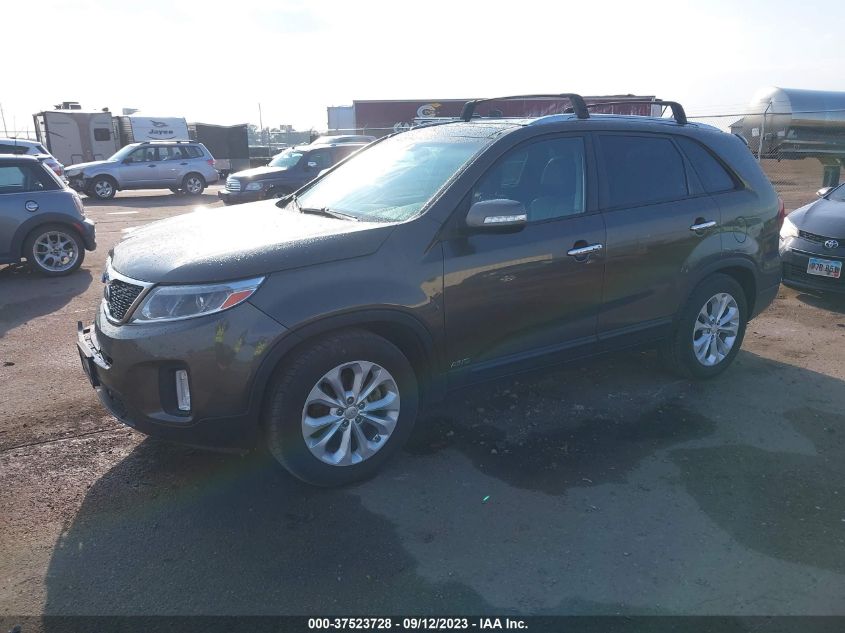 2014 Kia Sorento Ex VIN: 5XYKUDA73EG502485 Lot: 37523728