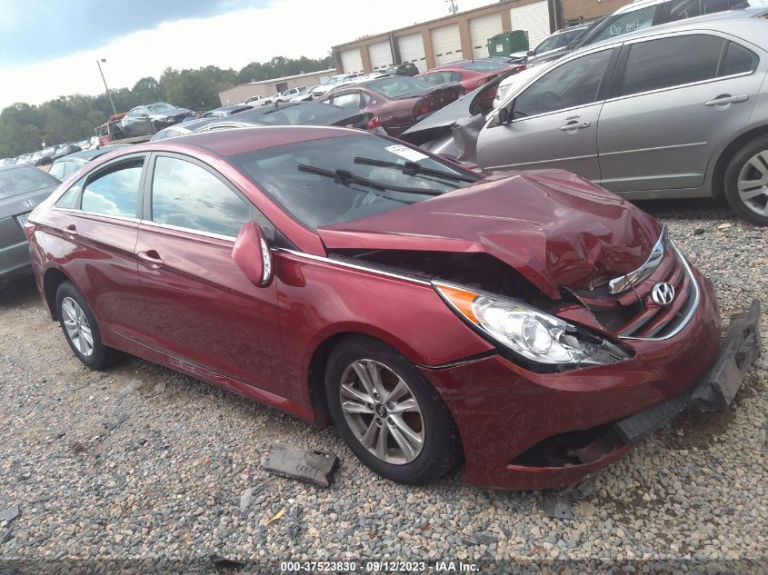 2014 Hyundai Sonata Gls VIN: 5NPEB4AC0EH888856 Lot: 37523830