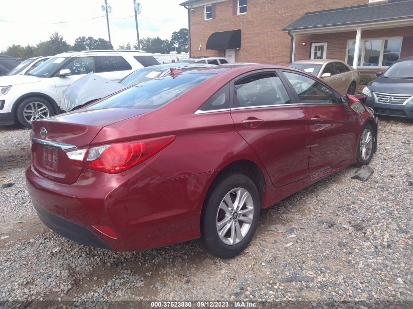 2014 Hyundai Sonata Gls VIN: 5NPEB4AC0EH888856 Lot: 37523830