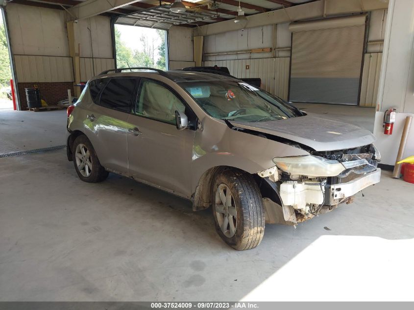 2009 Nissan Murano Sl VIN: JN8AZ18U09W019704 Lot: 37524009