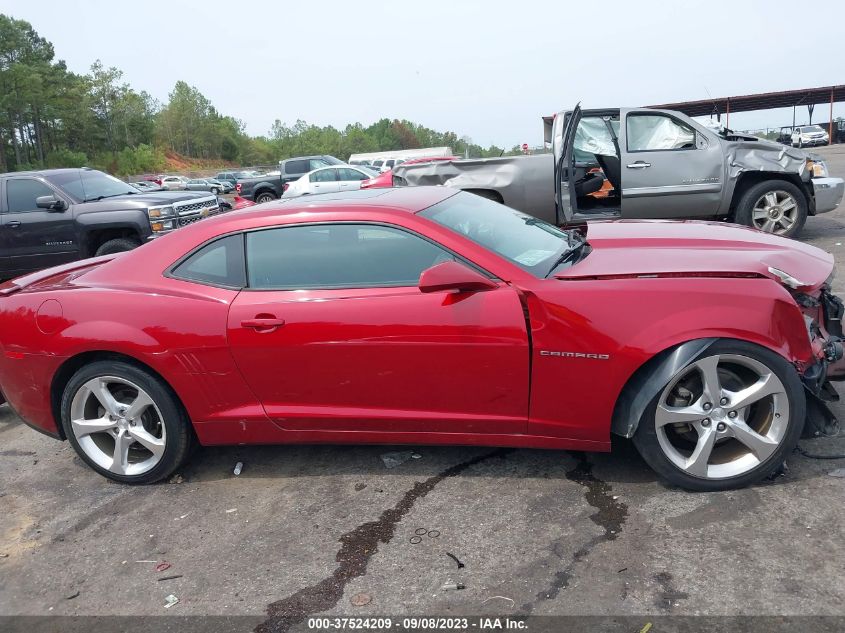 2014 Chevrolet Camaro Lt VIN: 2G1FB1E30E9173617 Lot: 37524209