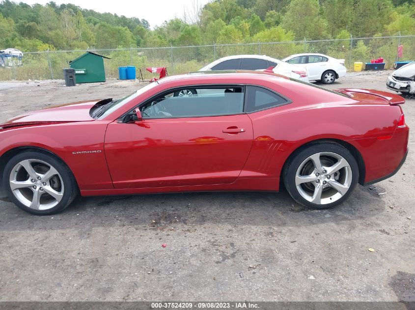 2014 Chevrolet Camaro Lt VIN: 2G1FB1E30E9173617 Lot: 37524209