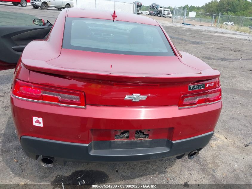 2014 Chevrolet Camaro Lt VIN: 2G1FB1E30E9173617 Lot: 37524209