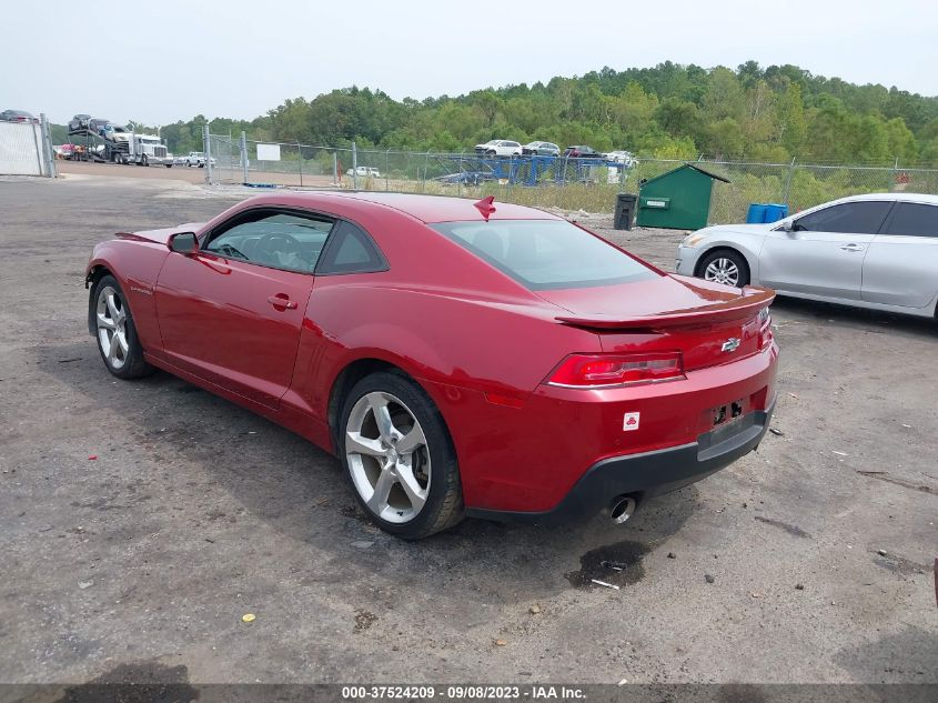 2014 Chevrolet Camaro Lt VIN: 2G1FB1E30E9173617 Lot: 37524209